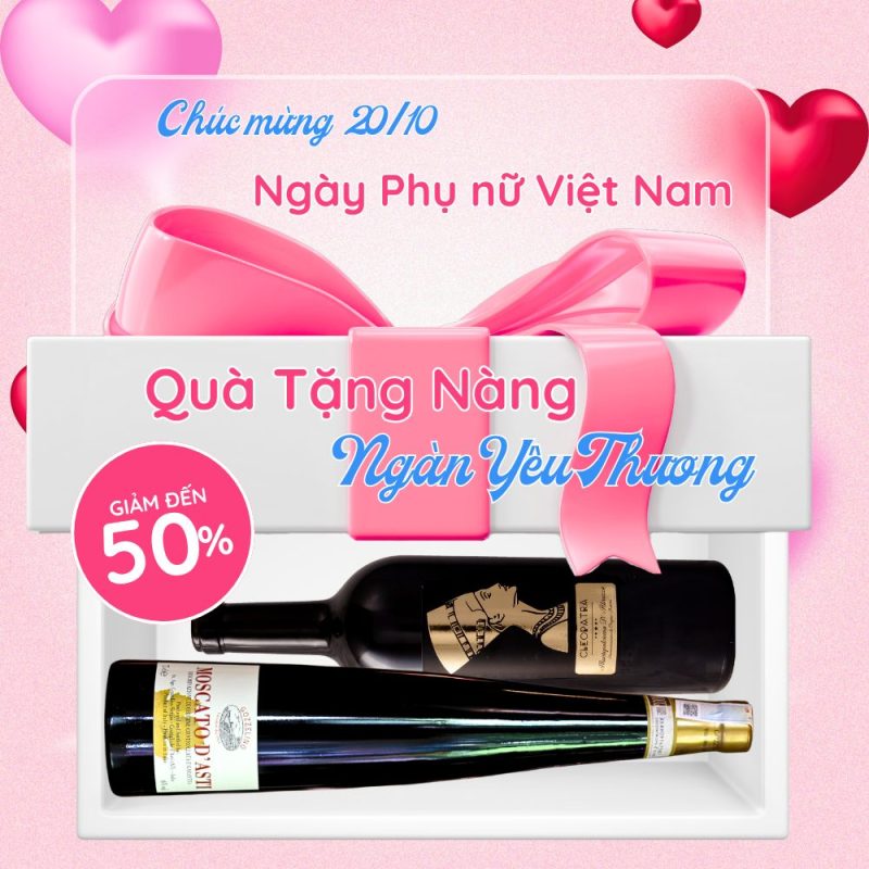 Khám phá chương trình "QUÀ TẶNG NÀNG - NGÀN YÊU THƯƠNG" nhân dịp 20/10 với ưu đãi hấp dẫn, tôn vinh những người phụ nữ Việt Nam xung quanh bạn!